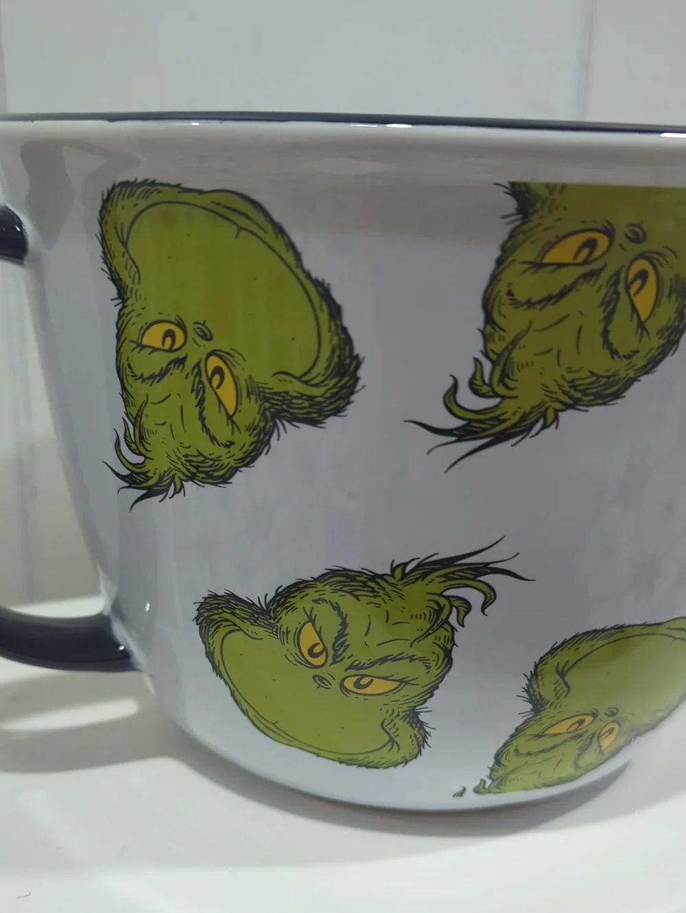 Grinch mixing bowl